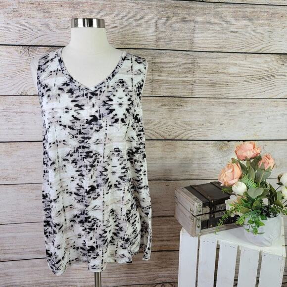 Cynthia Rowley Sleeveless Linen Tank‎ Top Small - Picture 1 of 4
